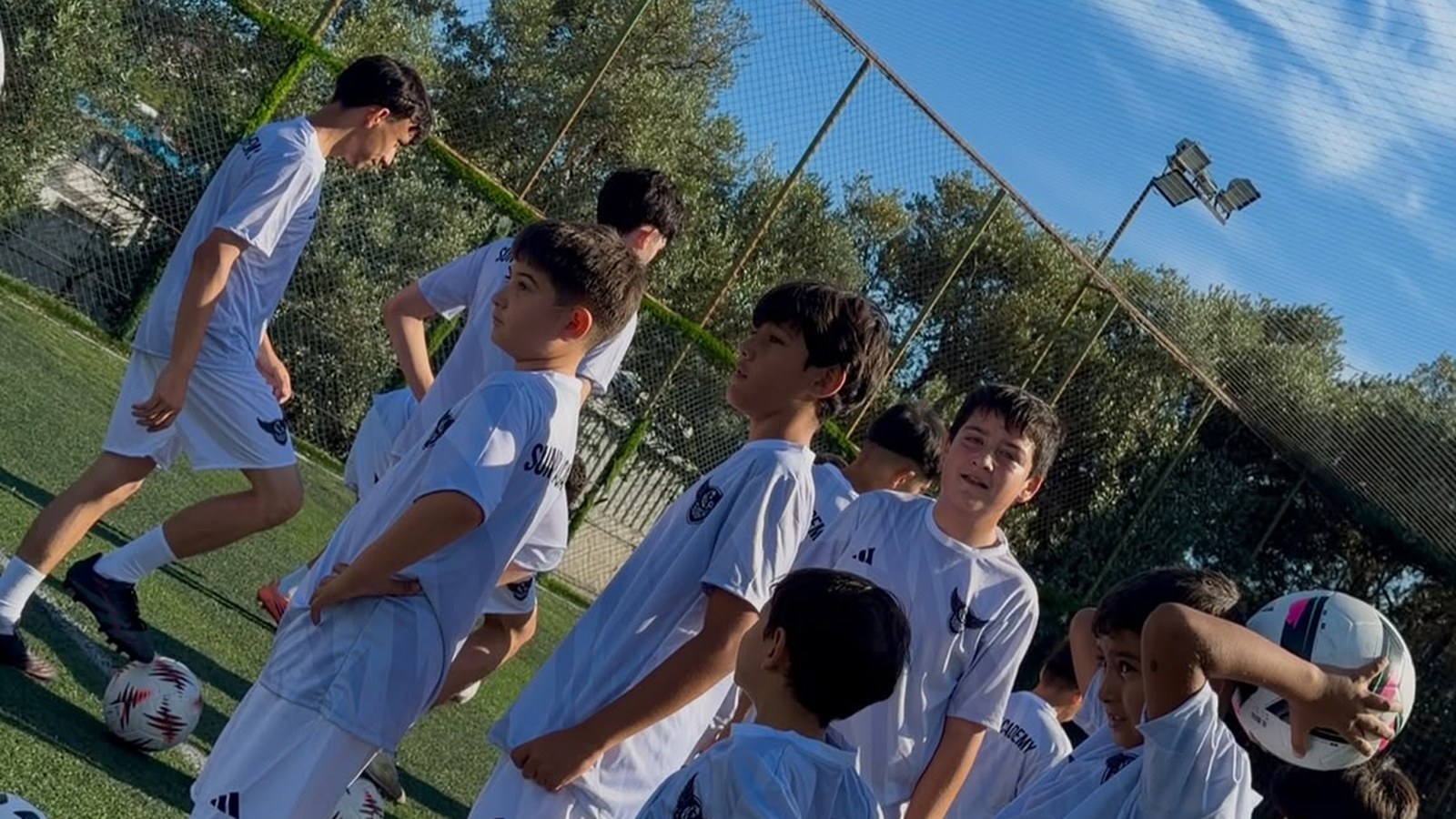 Yalıkavak Gökçebel sahasında Sungur Academy sporcuları